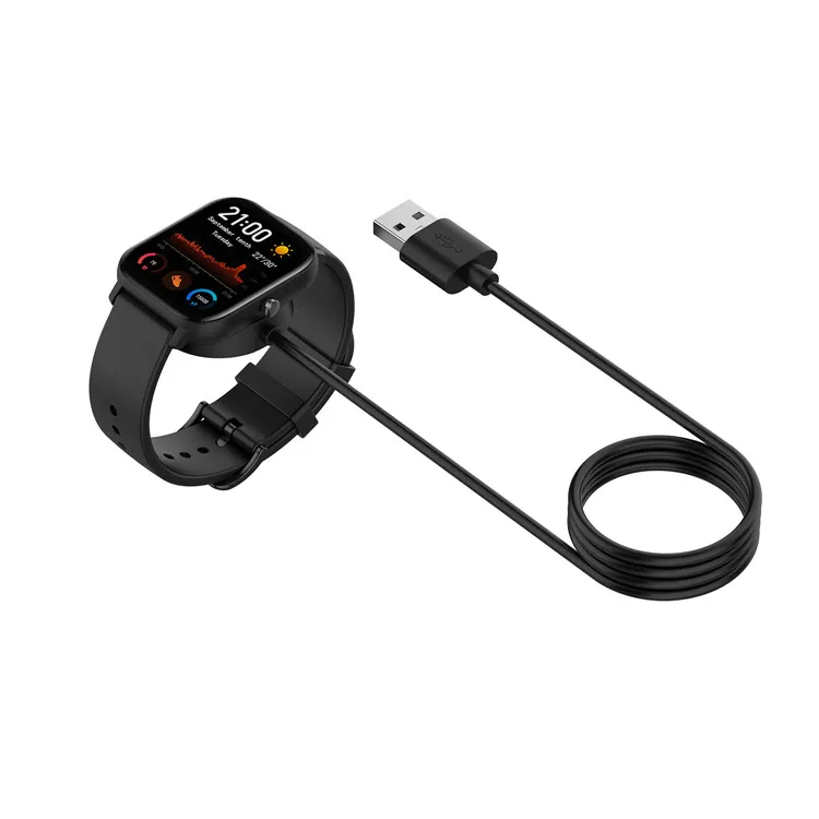  Спортивные умные часы с usb-кабелем для зарядки совместимым Huami Hua mi amazfit GTS