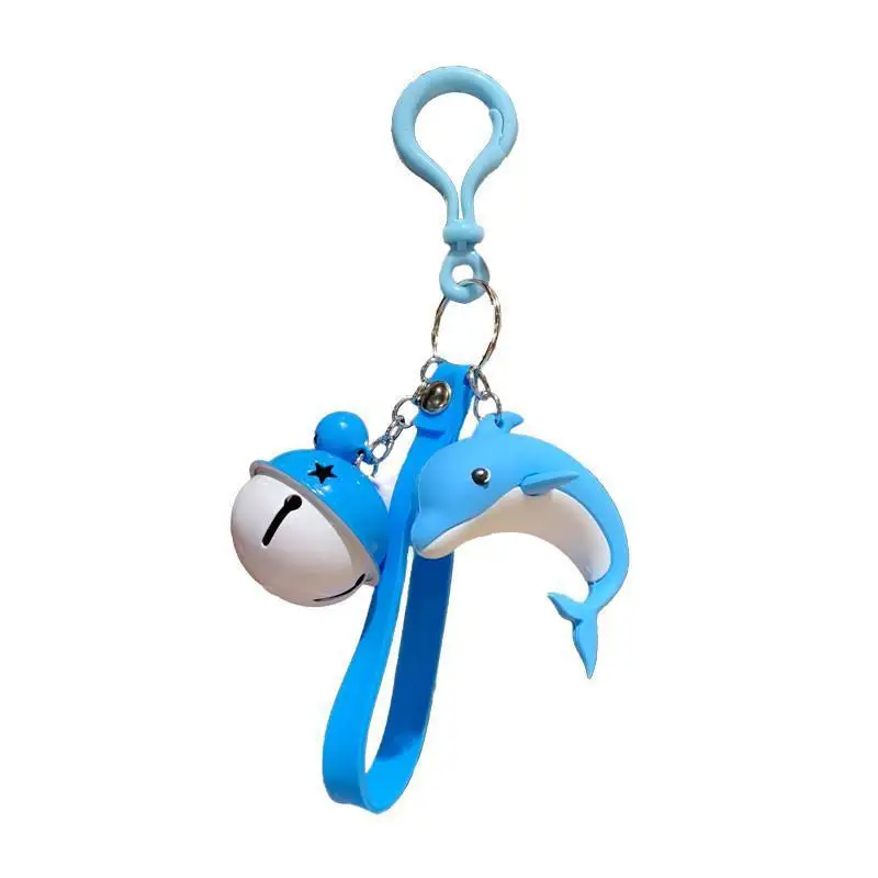Sea animals assorted shark whale plush toy  with keychain toy