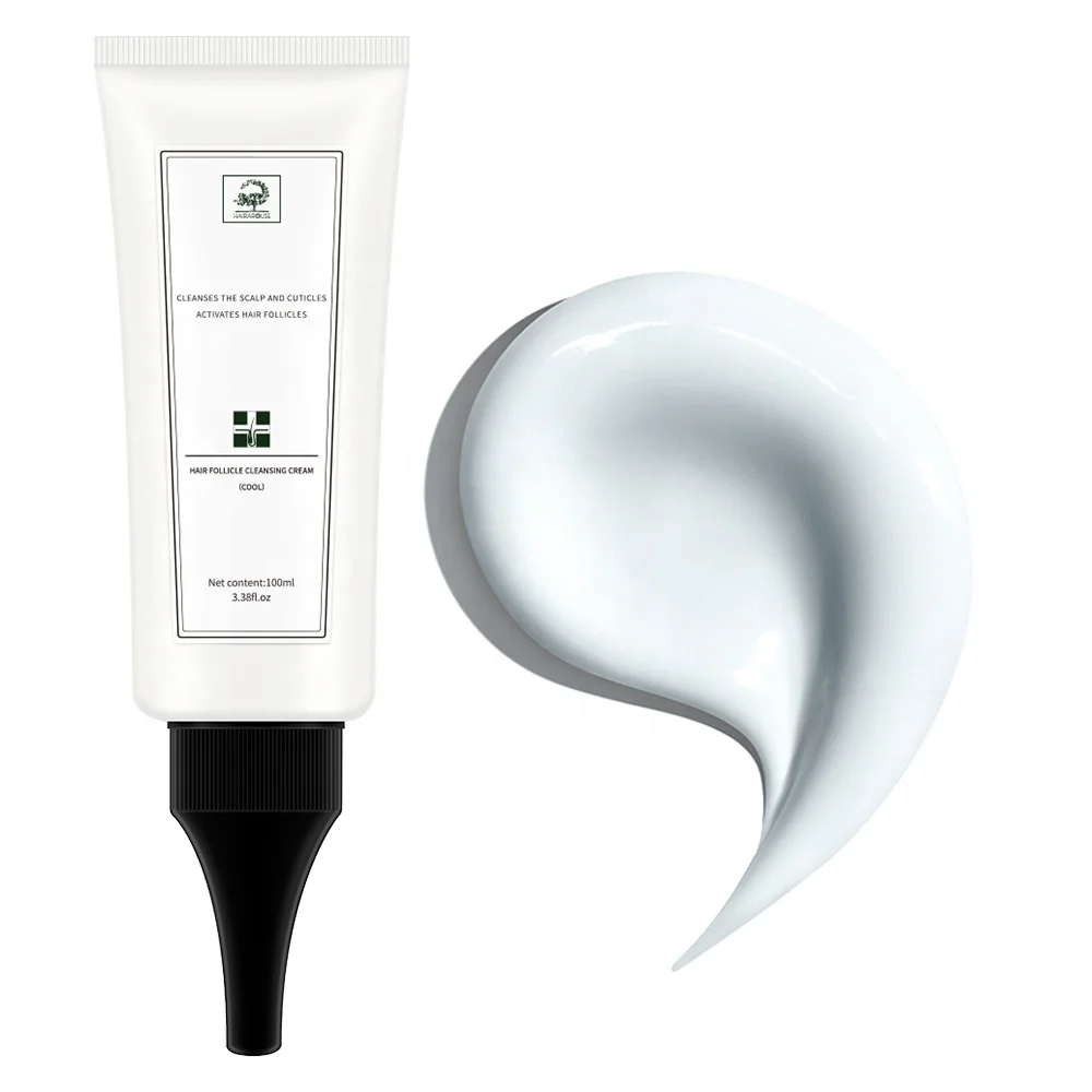 PRE-WASH SCALP EXFOLIANT SCALP DETOX PRODUCTS SCALP CLEANSING CREAM TO CLEAN HAIR FOLLICLES AND REFRESHING  FOR ADULT
