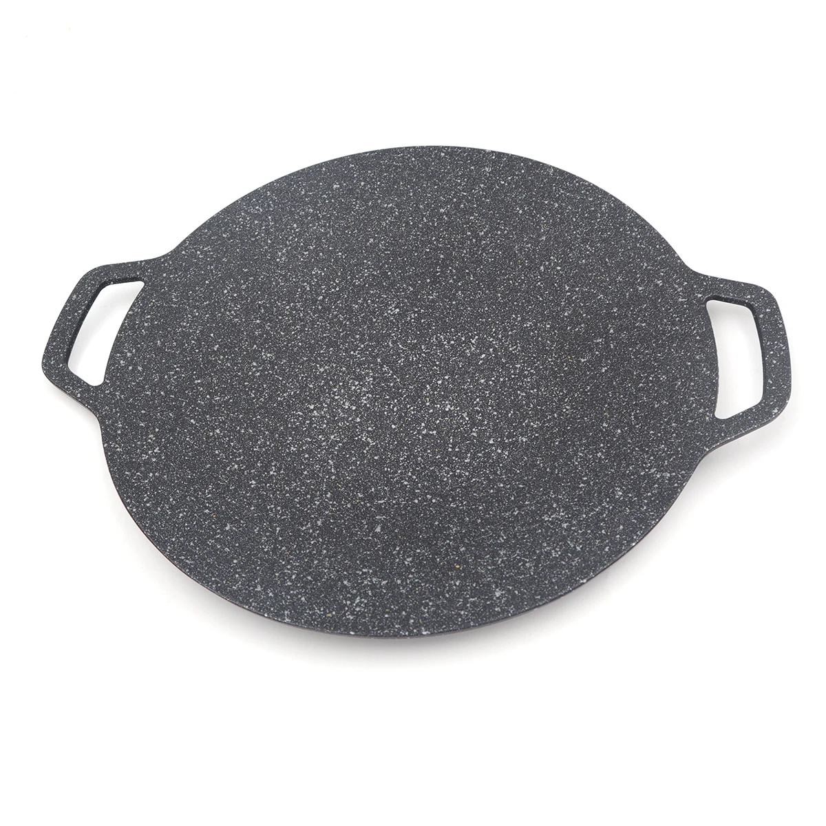 Cast Aluminum 30/32/34cm Round Roasting Tray Omelet Crepe Frying Pan Non-Stick For BBQ Naan Gas Cooker