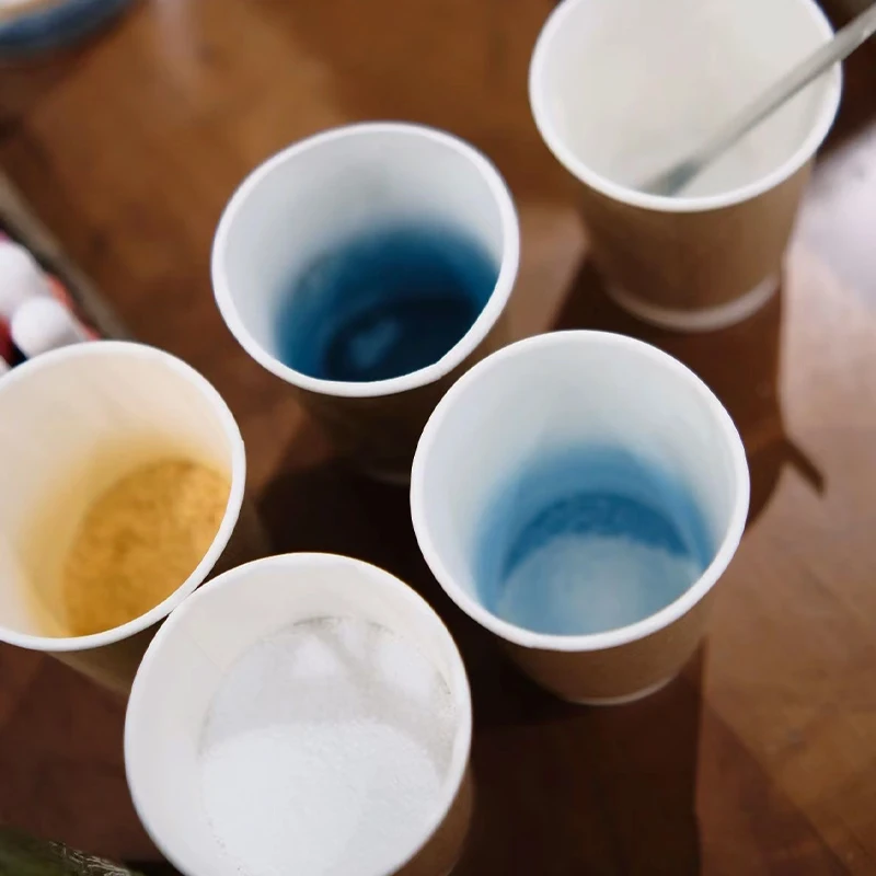 2024 new products natural red beige ivory scented  palm pearl granulated candle sand wax for wedding favor