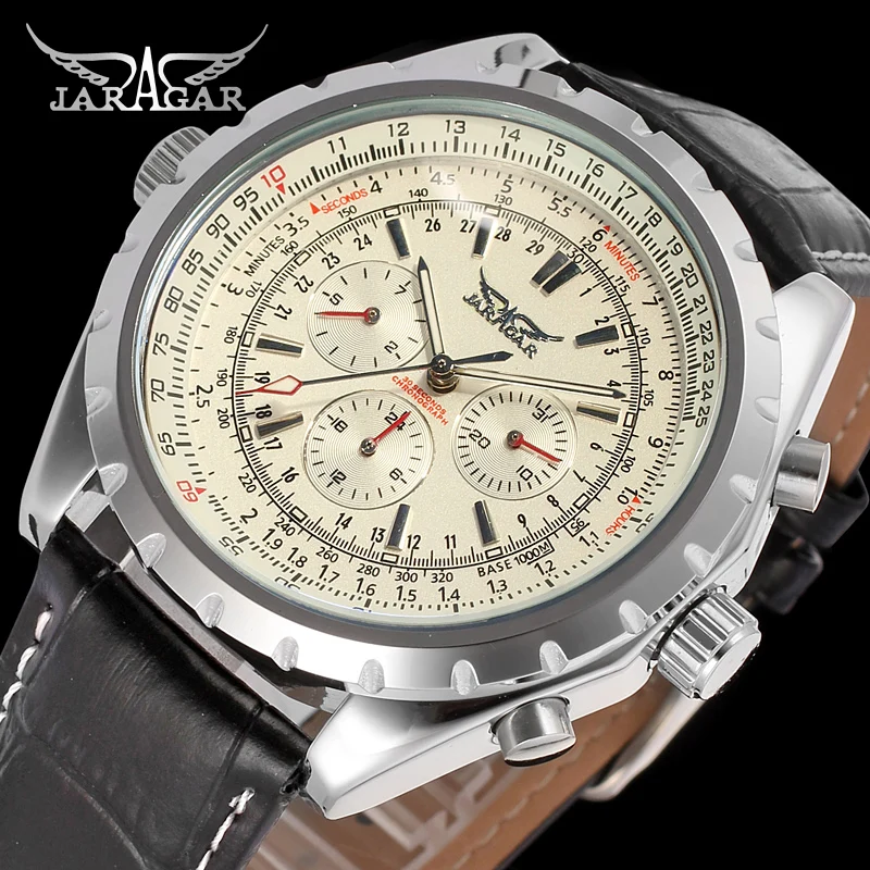 Hot Sale Fashion JARAGAR 2024 Mens Automatic relojes hombre Watches OEM montre homme China Factory