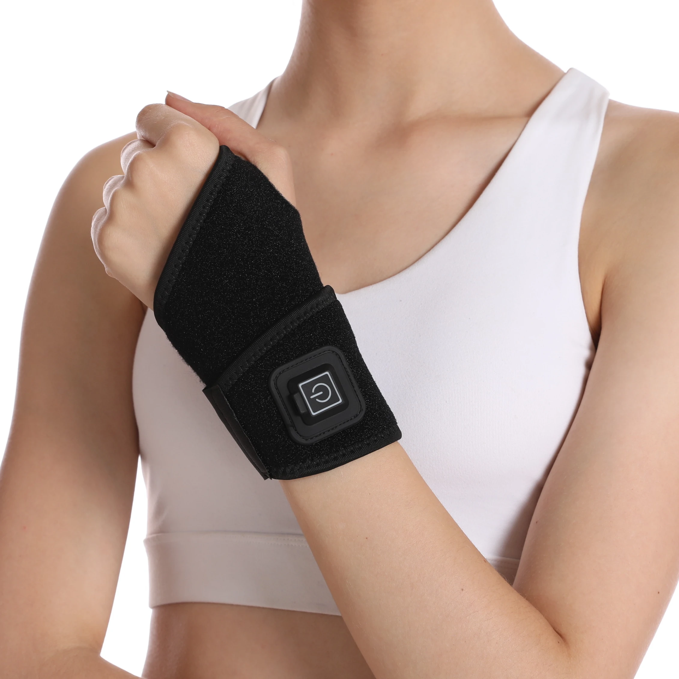 Adjustable wrist support wrap hand warmer Infrared hand wrist heating pad Electric heating wrist brace