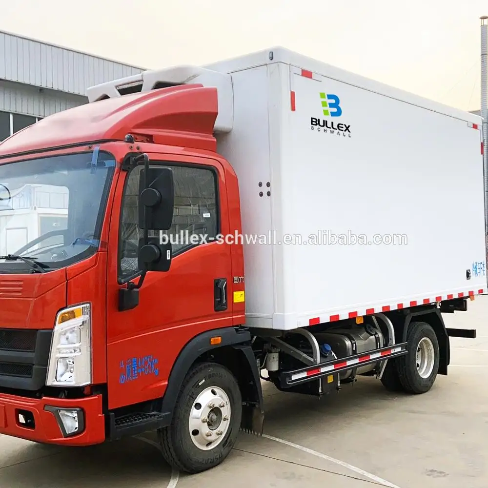 Bullex Schwall Refrigerator Truck Food Truck Other Trucks HOWO