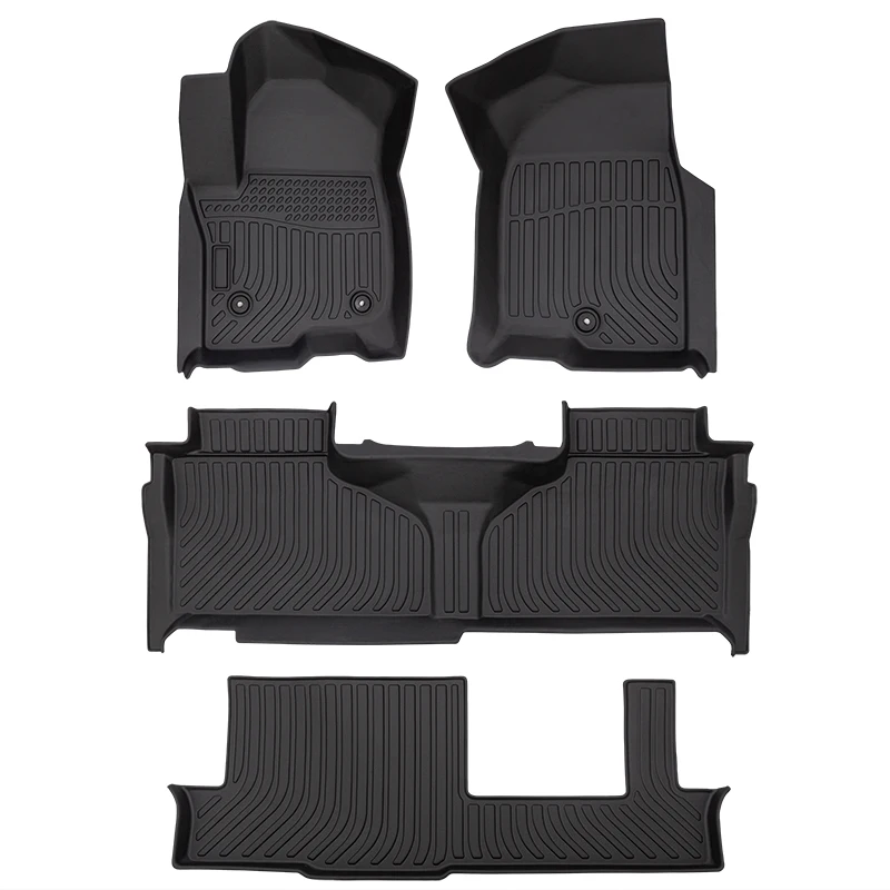 TPE 3D car floor mats car matting carpet all weather guard auto interior floor liners for GMC Yukon Terrain Acadia