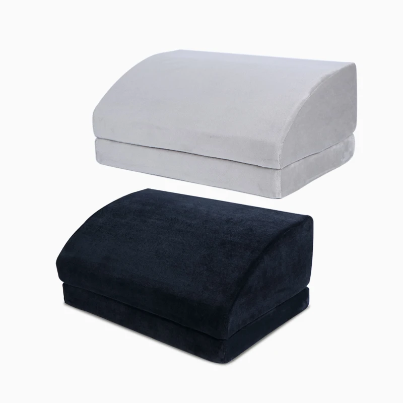 Factory Custom Footrest  Pillows Memory Foam Added Height Cover Foot Rest Home Leg Cushion