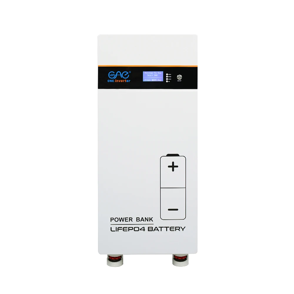 Inbuilt BMS 48V 51.2V 96V high performance Lifepo4 lithium battery 300AH 15KWH Solar energy power bank