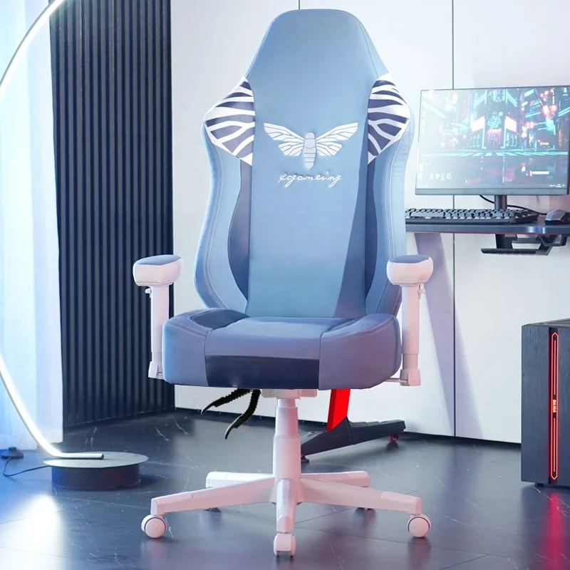 Wholesale 2022 blue racing Gaming Chair Free Sample close back gaming chair game chairs sparco seat car racing