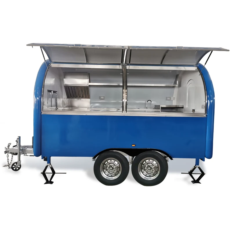 Silang SL-6 Potato chips making machine Food truck fashion truck with snack machines food truck with puff plus sale Britain