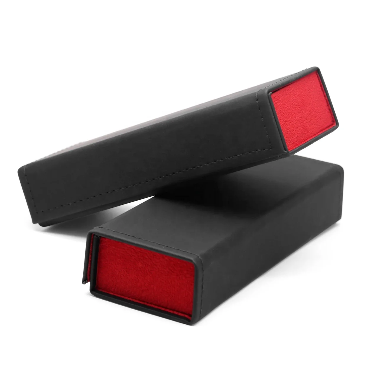 Высококачественный Складной футляр для солнцезащитных очков из искусственной кожи микрофибры тканевый с логотипом на заказ упаковочный набор мужчин и