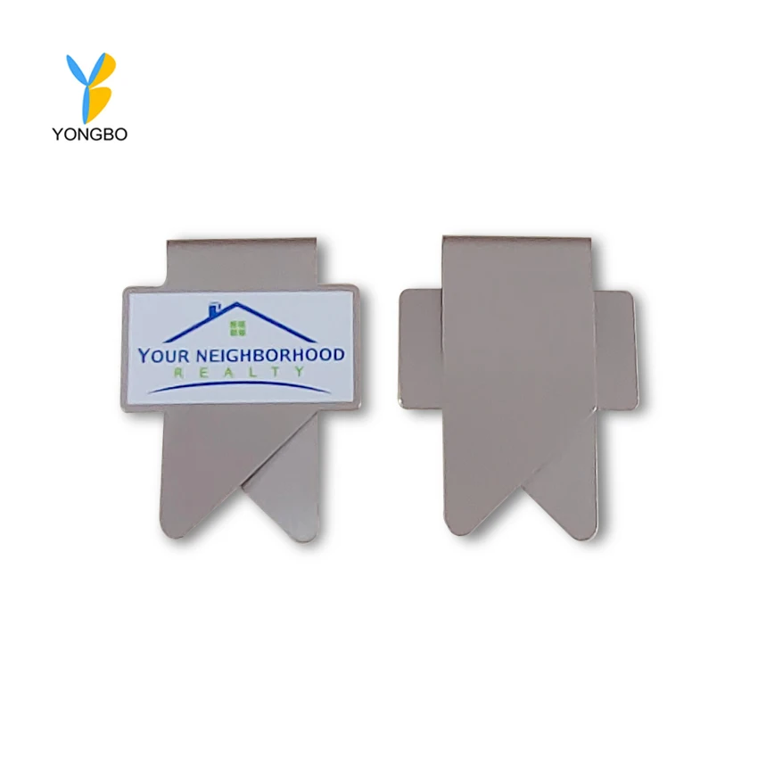 New Paper Clip Metal Binder Wing Clips File Document Clips Office School Stationery Grip Clamps