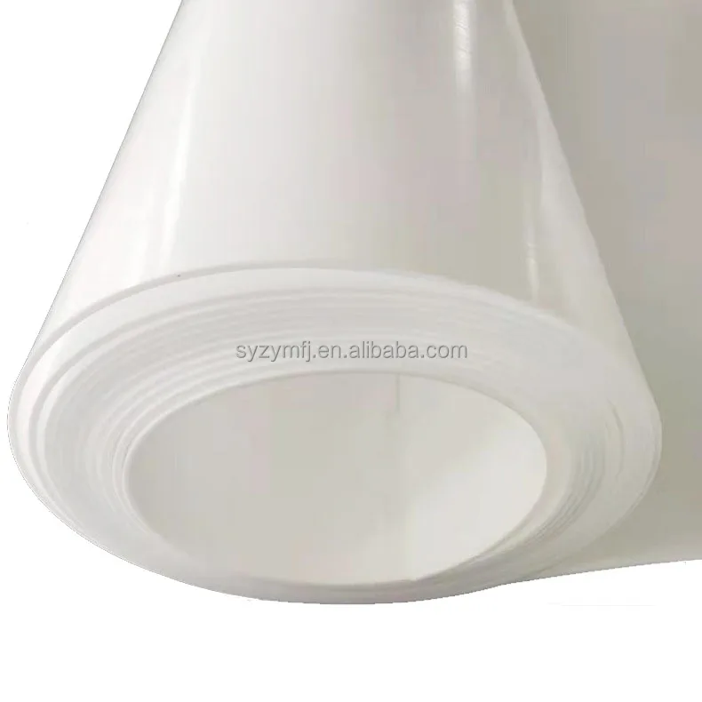Virgin  PTFE  Sheet Lowest Price White PTFE Sheet High Quality ISO Certificate