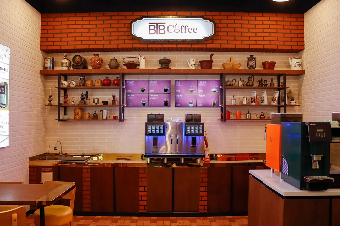 BTB-302 Digital Touch Screen Coffee Machine Super Commercial Automatic Espresso Machine