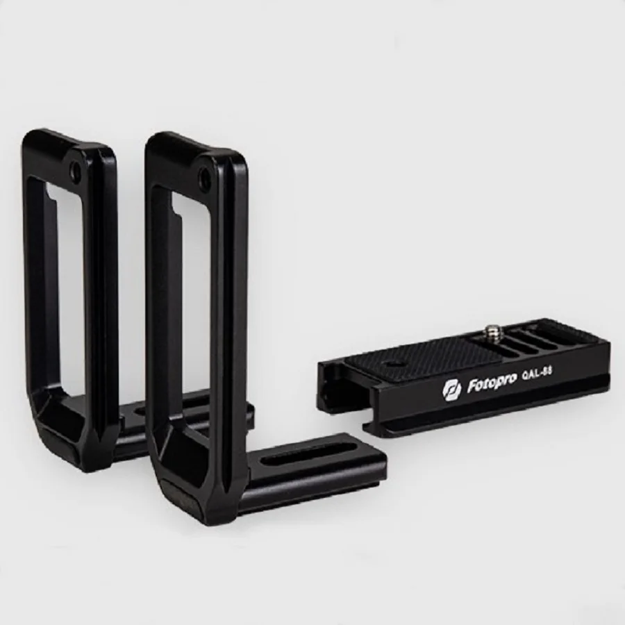 Telescopic Camera Bracket Holder 2 In 1 Side Panel L Barcket Tripod Accessories Universal Arca Swiss Quick Release Plate