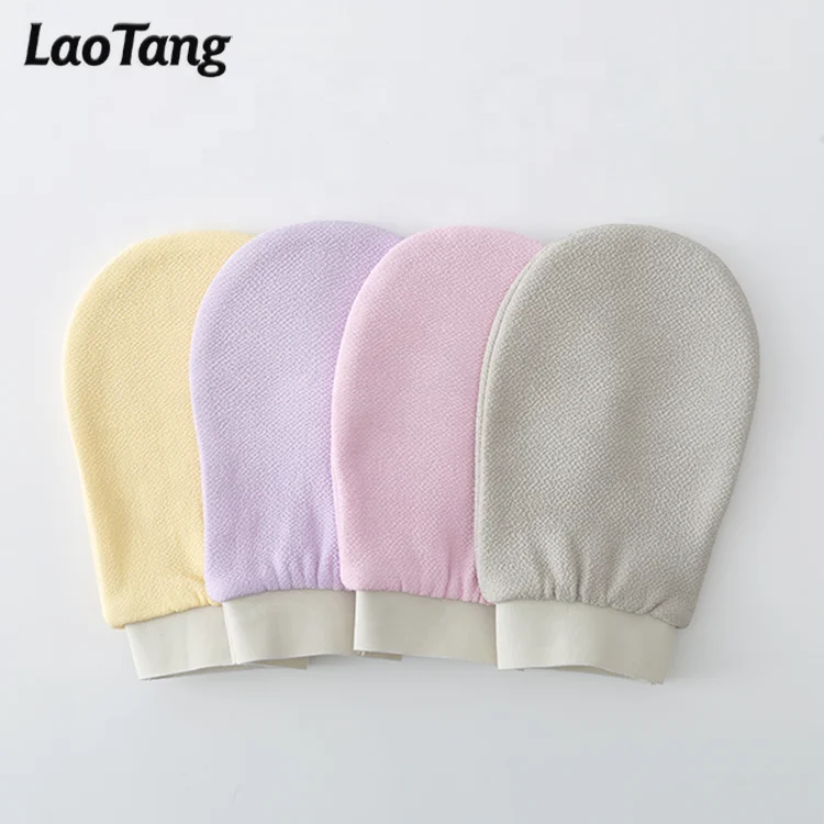 Ready to Ship Korean Exfoliating Glove Tan Removal Mitt Scrub Body Scrub Glove