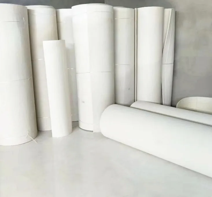custom 3mm 5mm 10mm thick industrial pressed wool felt 100% industrial white wool felt fabric