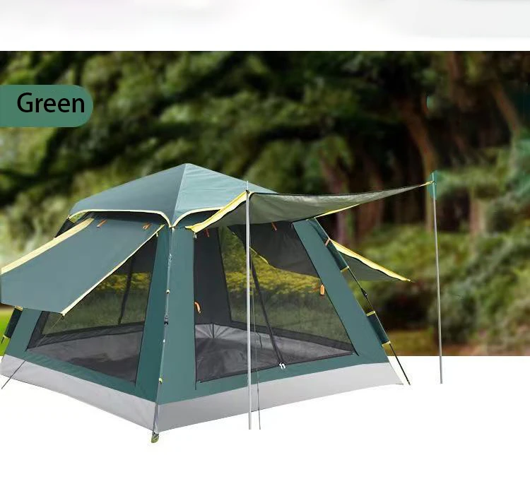 
Hard Shell Roof hydraulic spring beach tent 3-4 person family lightweight outdoor camping tent auto hiking tent 