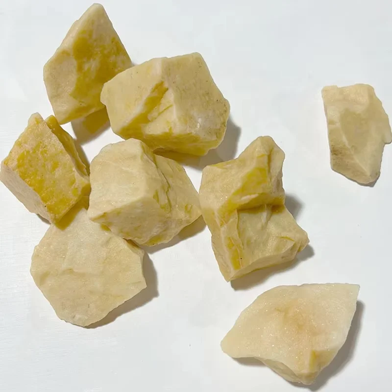 Bulk Wholesale Natural Crystal Stone Irregular Gemstone Rough Stones Yellow Aventurine Raw Stone