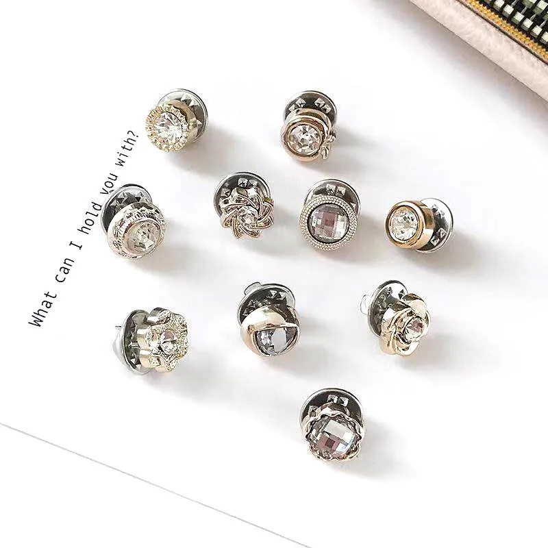 Fashion Muslim Magnetic Button Designer Pearl Buttons For Clothes Fashion Jewelry pins
