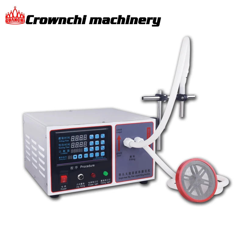 10L digital control liquid filling machine for spirits brandy whisky vodka rum and gin with electric pump