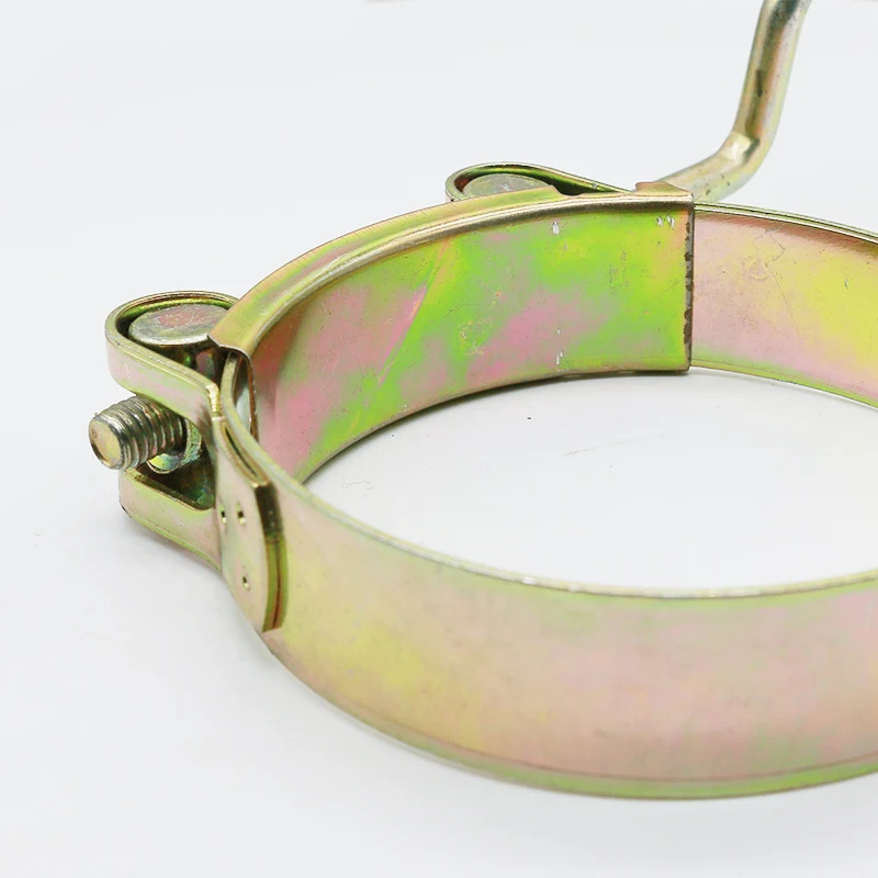 European Style Shake Put Throat Hoop Quick Installation Handle Clamp Hand Crank Tube Clamp Pipe Clamp Pipe Buckle Hoop