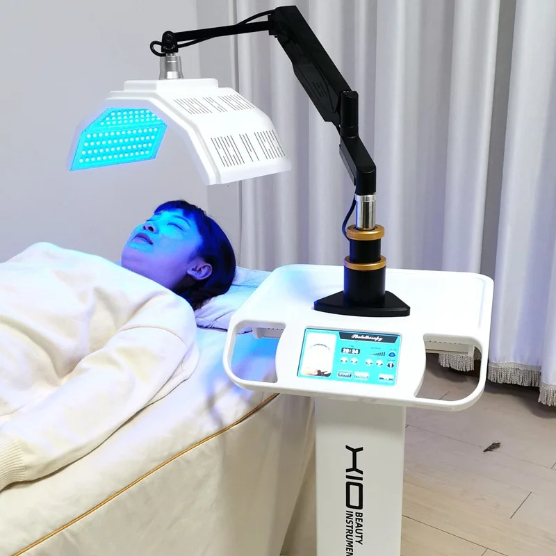 2023z Professional Skin Care Led Pdt Lighting 7 Color Photon Therapy Machine Pdt Led Infrared Red Facial Light Therapy Machine
