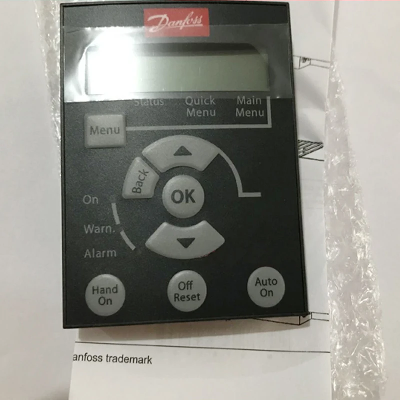 Inverter FC51 Series LCP12 Operation Panel Danfoss 132B0100, 132B0101
