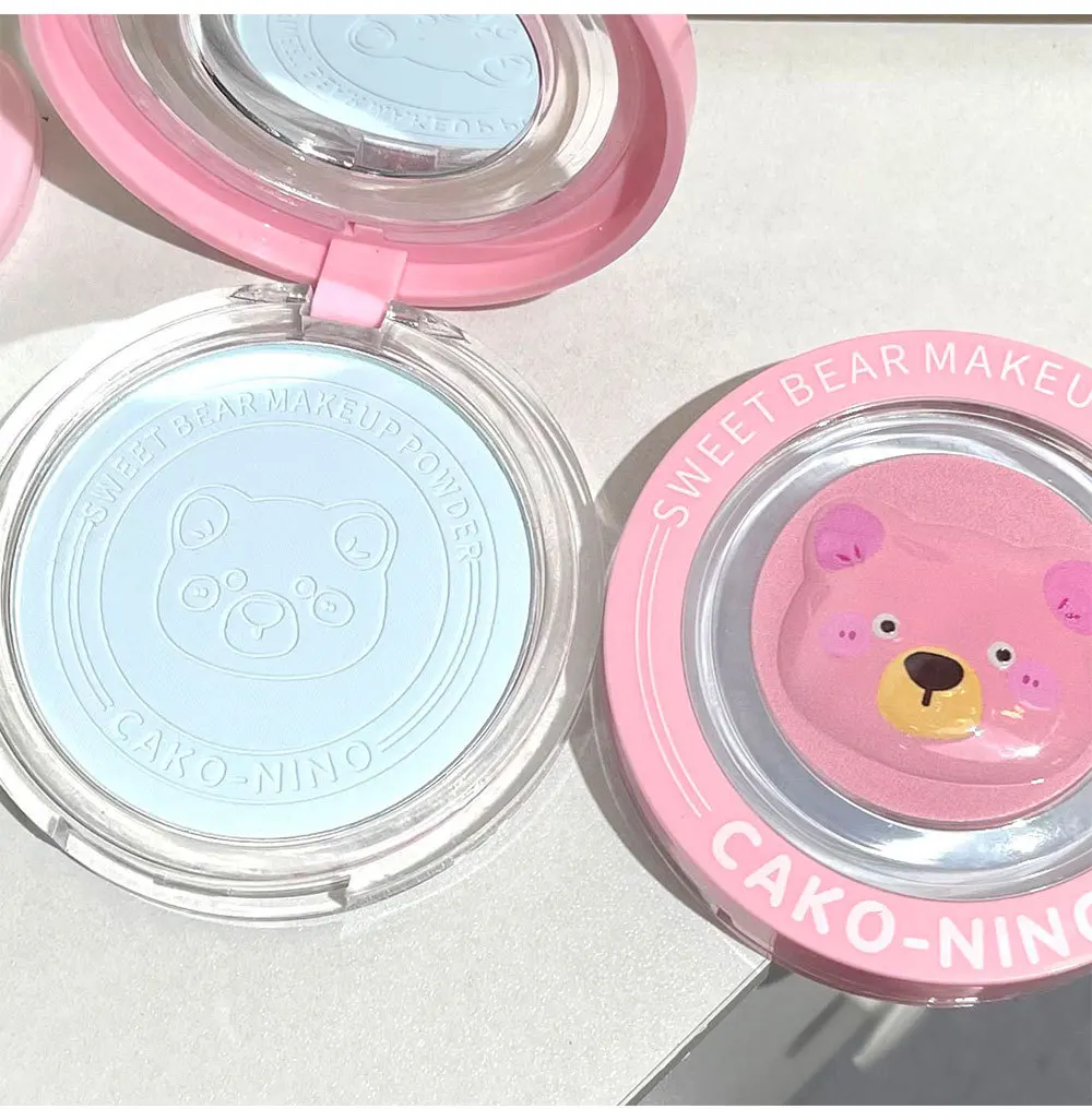 Setting Powder Long Lasting Oil Control Natural Finish Face Powder Sweat Proof Private Label Smooth Matte Compact Powder
