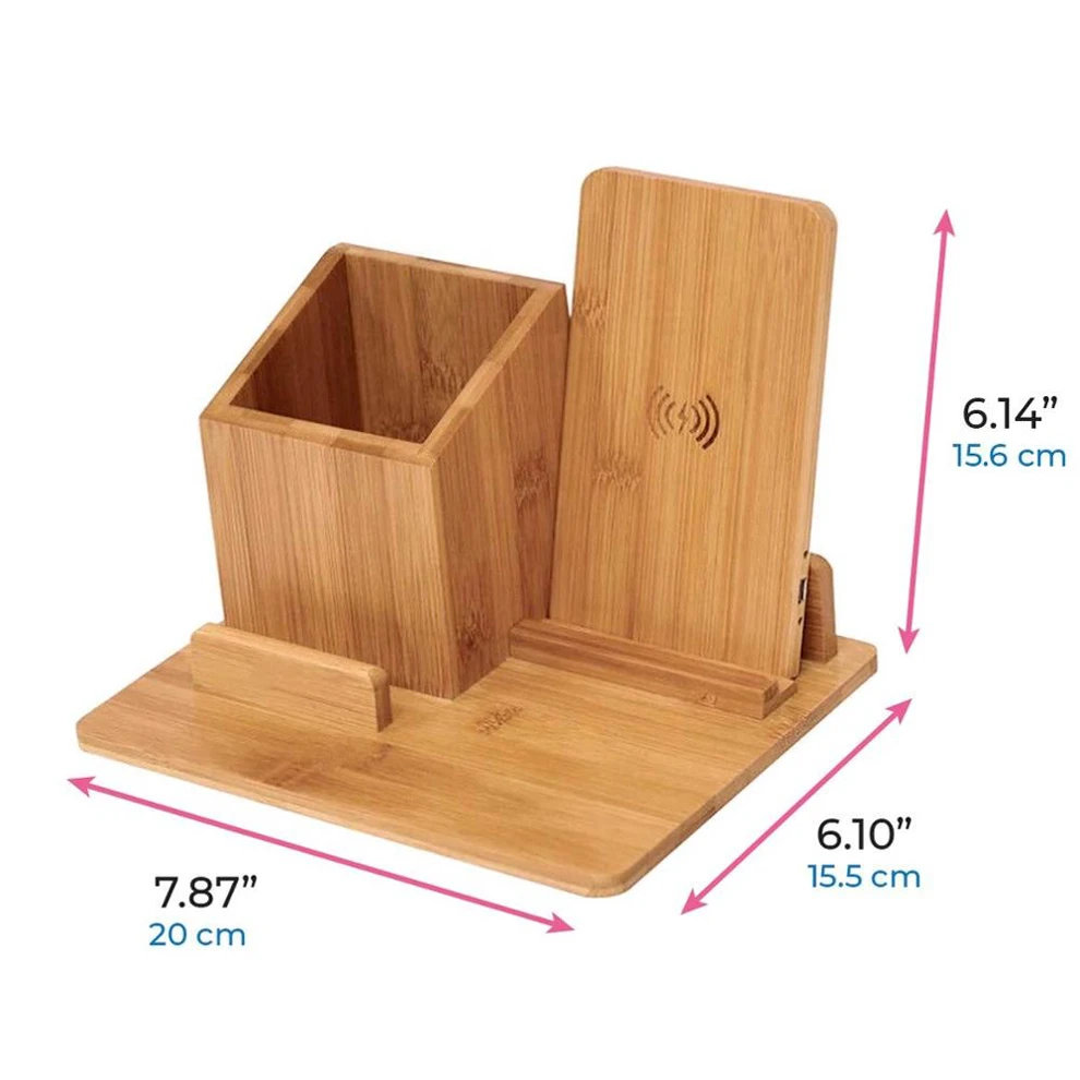 Desk Stationery Organizer Handmade Bamboo Desk Organizer Letter Storage Rack Pen Pencil Holder