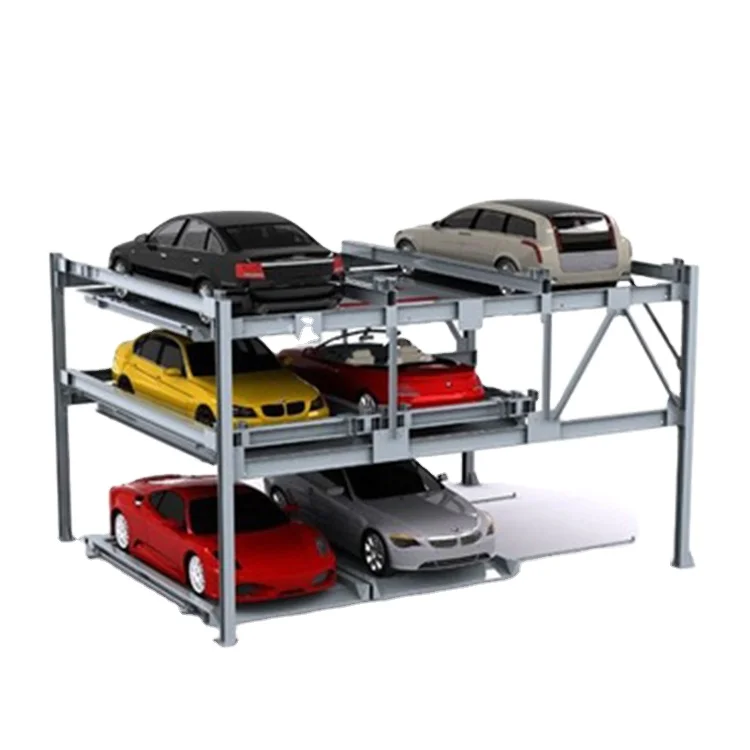 Two level underground car lift garage parking equipment car lift vehicle equipment
