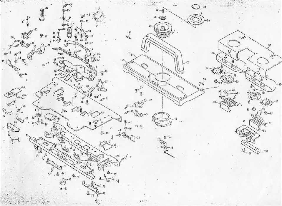 KH230(KH160) Brother Knitting Machine Spare Parts Other Sewing Machine Accessories