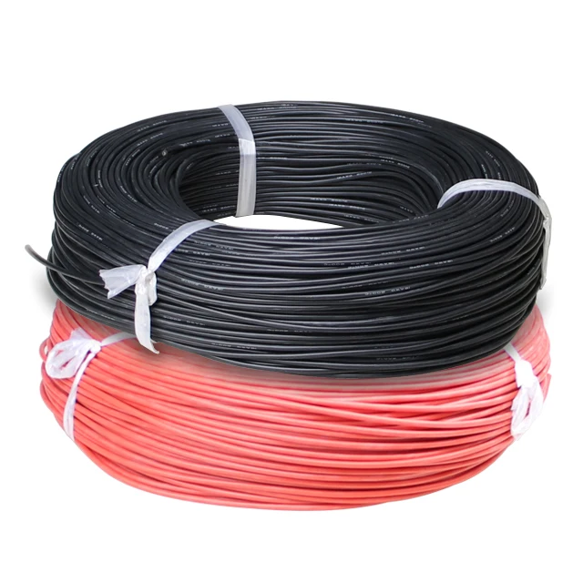 AWG 12 14 16 silicone wire high voltage tinned copper conductor flexible high temperature resistant power wire and cable