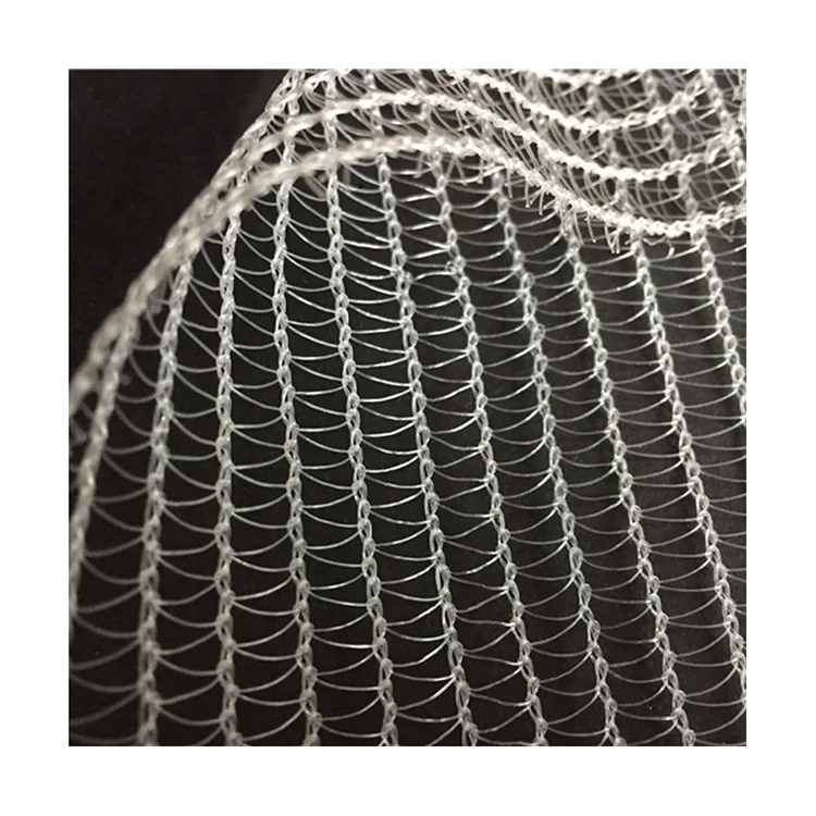 
100% pure Virgin HDPE plain anti-hail and anti-bird fog net 