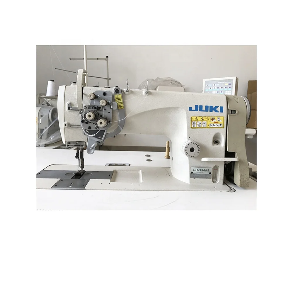 jukis 3528 Heavy Material Industrial High Speed 2 Double Needle 4-thread Bag Sealing Sewing Machine Carpet Overedging Machine