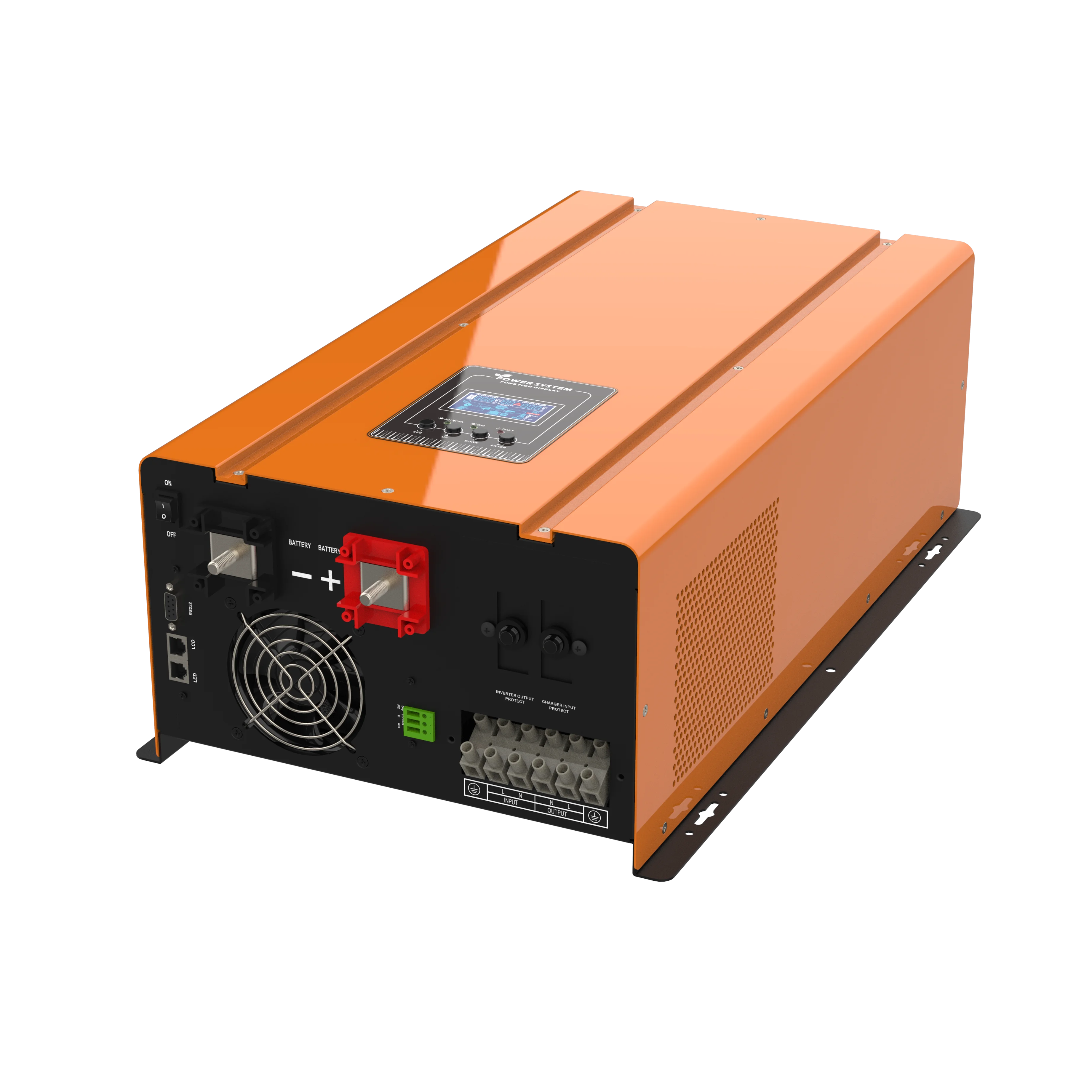 low frequency pure sine wave inverter 5000w 48v with toroidal transformer