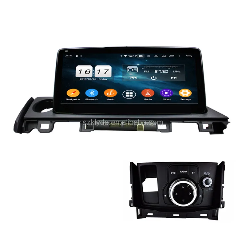 KLYDE KD-1117 Android 9.0 4GB+32GB Car Multimedia Screen For ATENZA 2017 Touch Screen Auto Radio