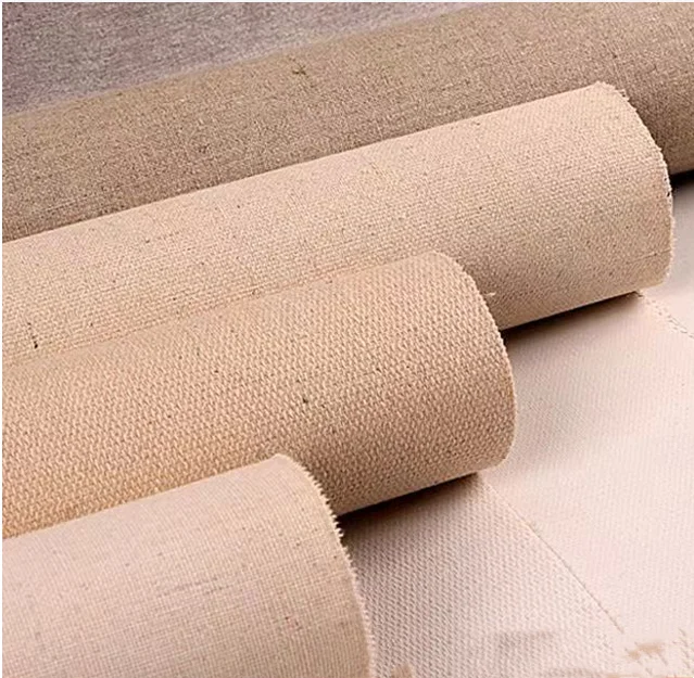 Poly Cotton Canvas Roll Inkjet canvas roll  Print For Eco Solvent Latex UV Ink Printer