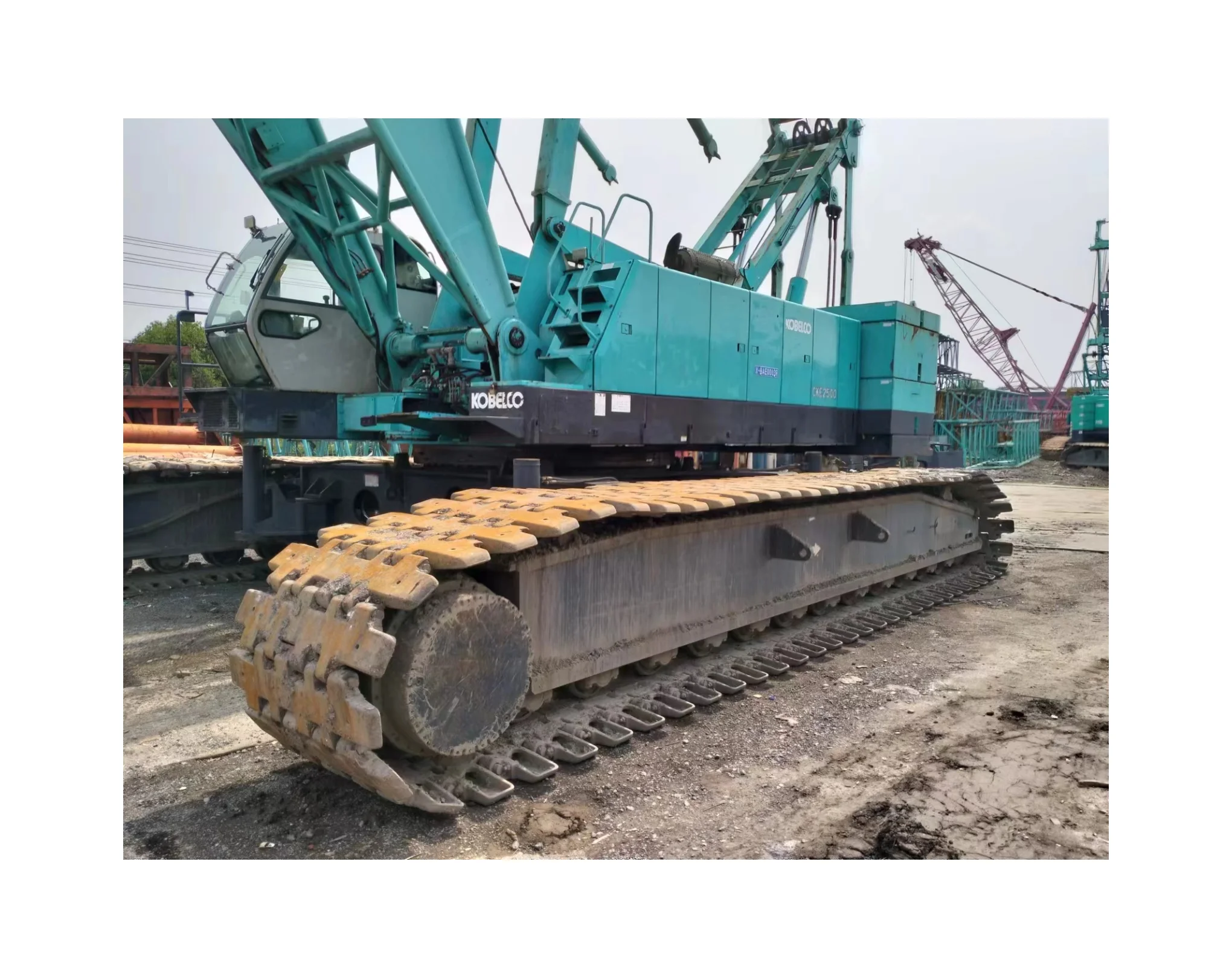 Japan produces original imported crawler cranes for used sale, with good machine quality and discounted prices