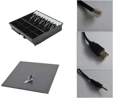 Cash drawer RT410B2 RJ12 and RJ11