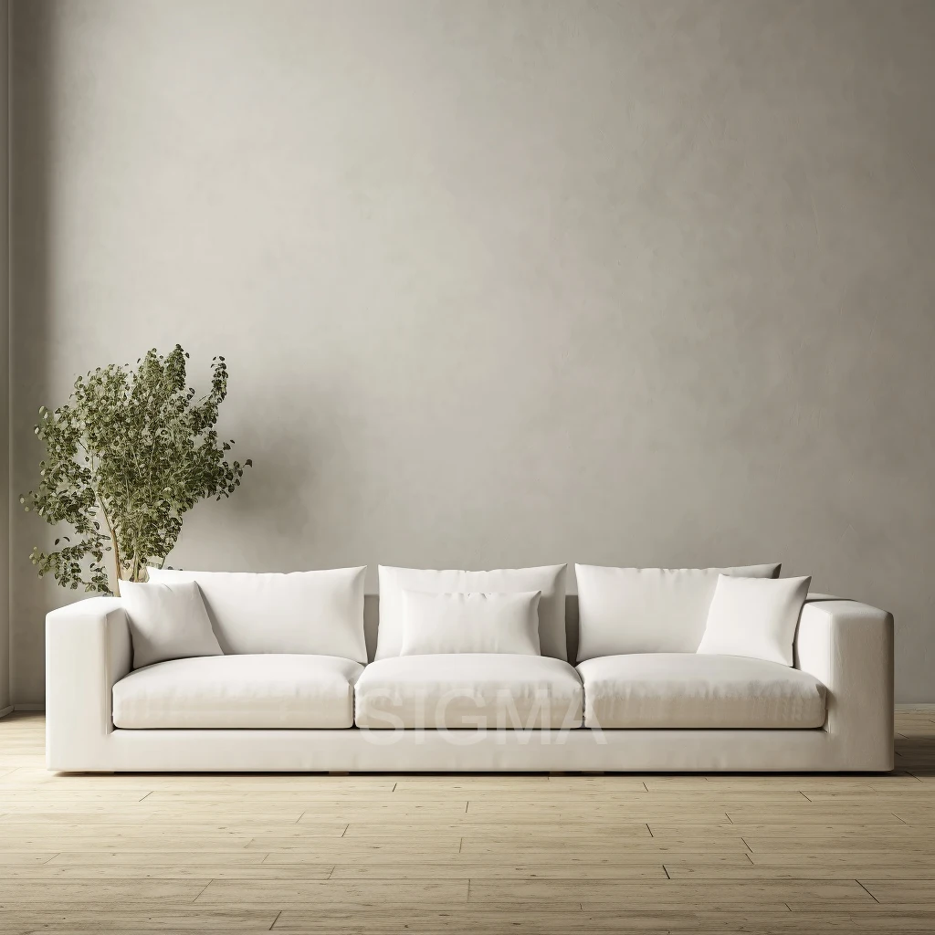 Hot Selling White Fabric Soft Modern Sofa Living Room Furniture Home Furniture L Shape Sofa