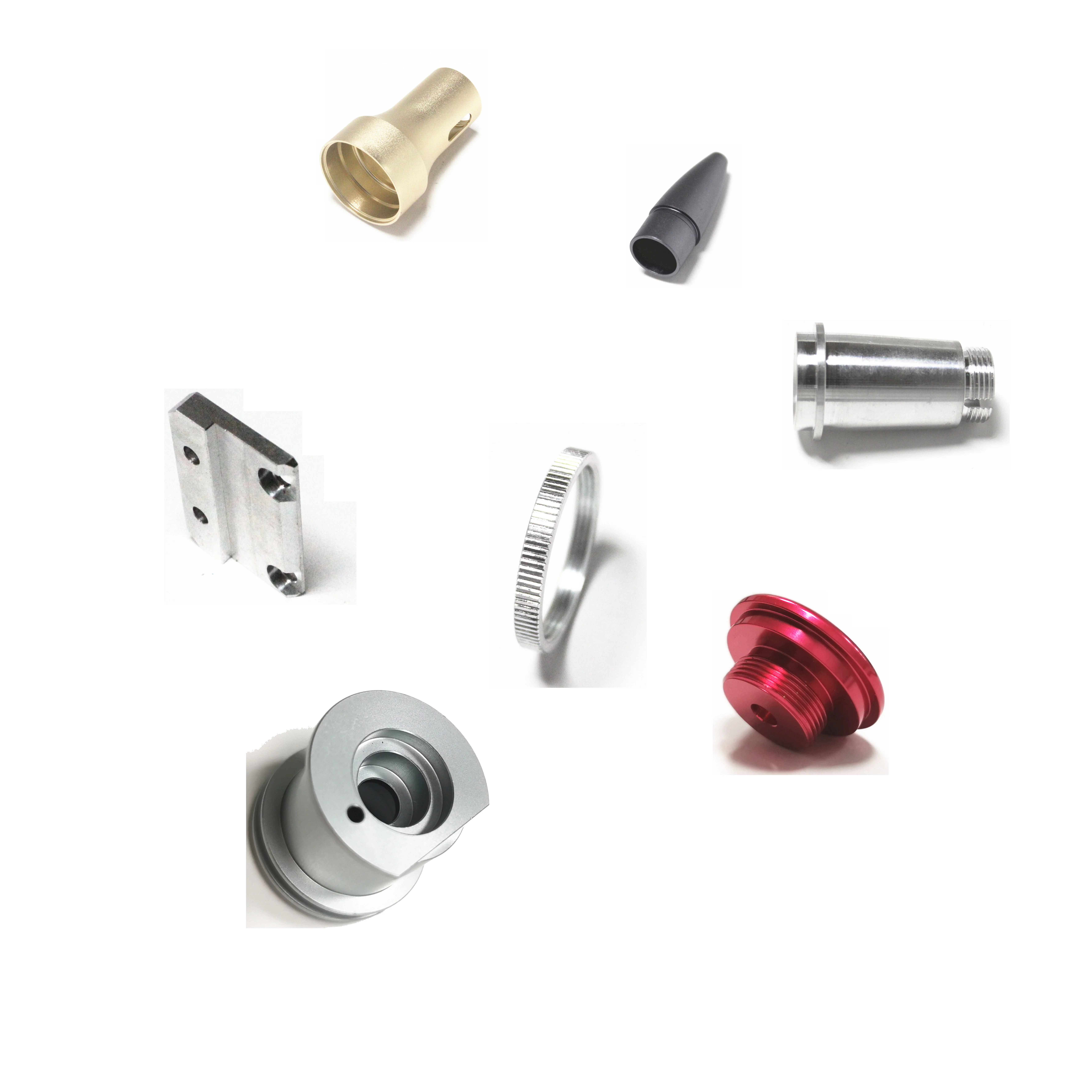 Shenzhen factory custom cnc machined aluminum parts cnc precision parts locking shaft