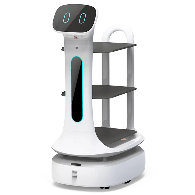 commercial robots Restaurant Room Artificial Intelligent Meal Delivery Food Smart Humanoid Service Waiter Robot For Sale