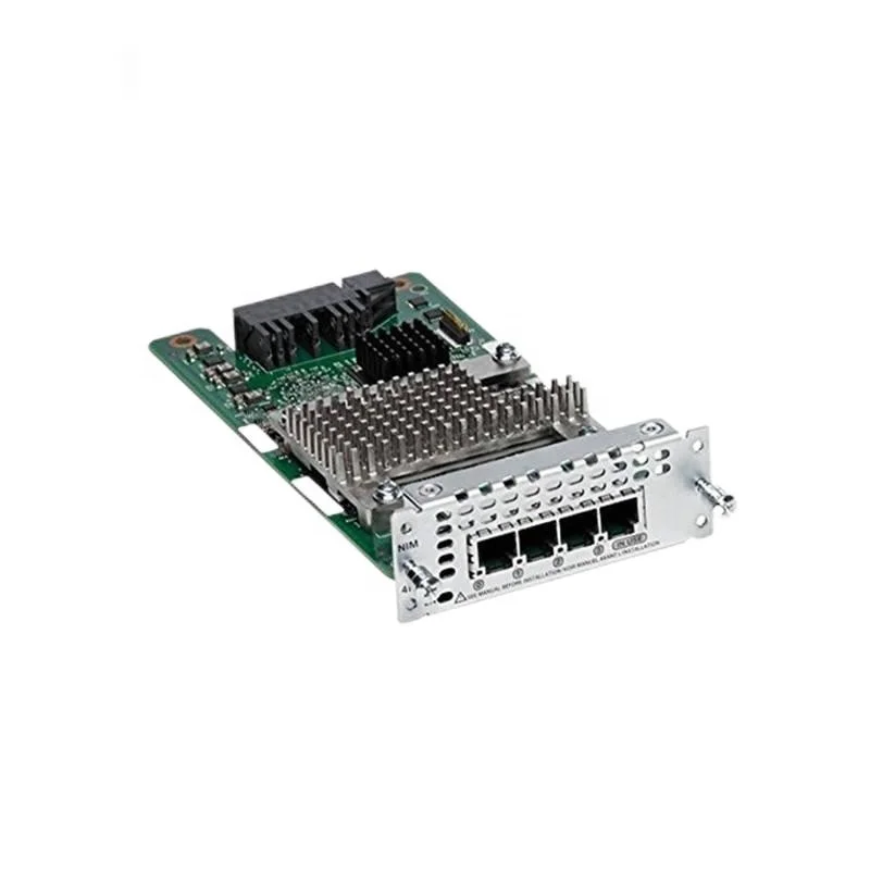 Маршрутизатор модули и карты NIM-4FXSP