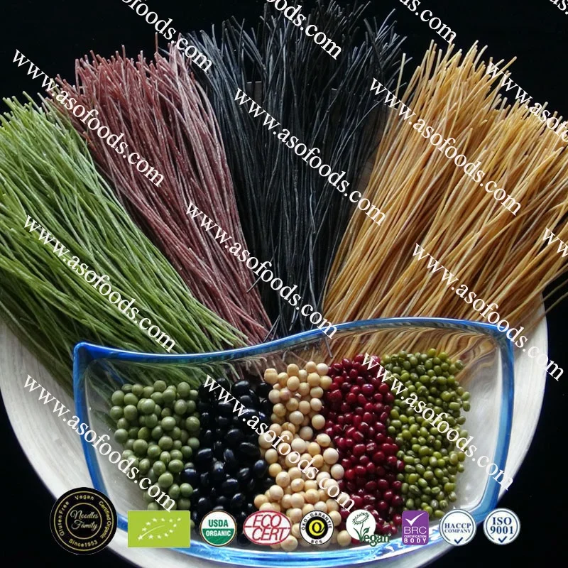 Organic Low-Carb Red Rice Italian Fettuccine Chinese Gluten-Free Vegan Instant and Cooked Dry Noodles Wholesale Private Label