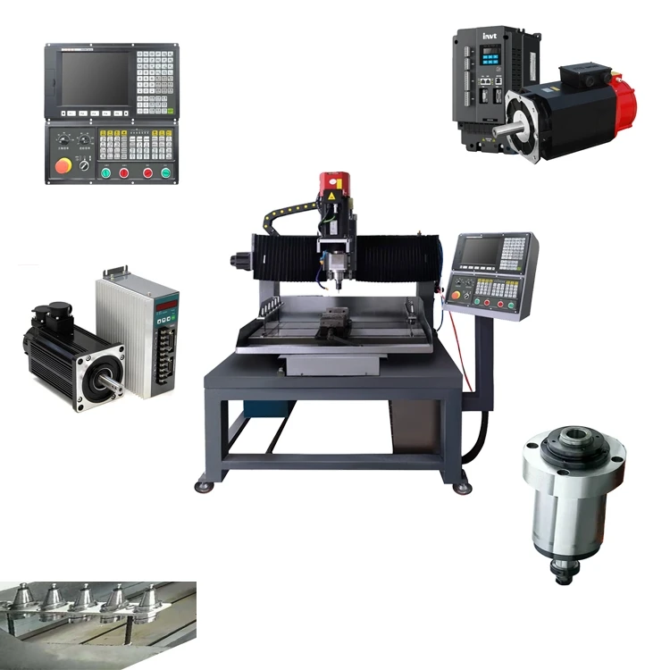  Factory price vertical drilling and milling machining center CNC