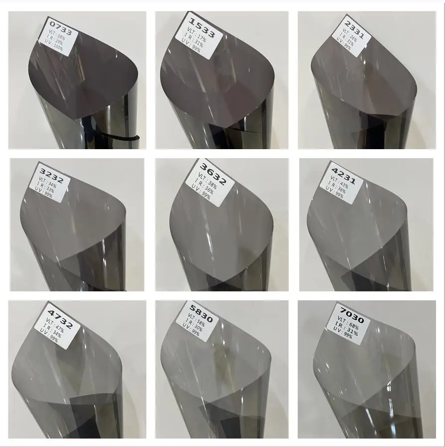 LIDA 2ply Nano Ceramic Film For Car 2mil 10% Vlt 90% IRR 87.71% Tesr Car Windshield Tint Film Roll Car Window Protection Film