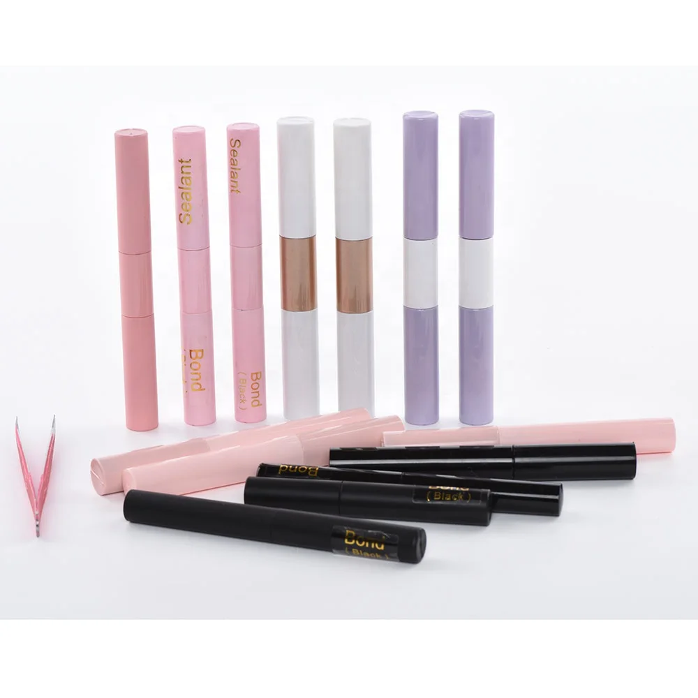 Custom Lash Bond And Seal Long Lasting Diy Lash Bond Sealant Remover Kit Eyelash Glue Adhesive For Cluster Diy Lashes