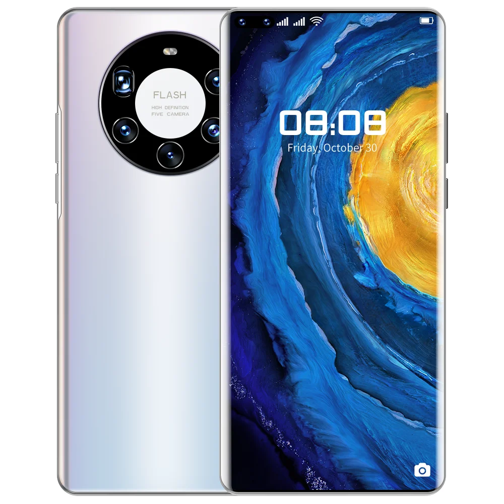 Hot Selling Mate 40 Pro+ 12GB+512GB 7.3 Inch full Display 6000mAh Android 10.0 Mobile Cell Smart phone