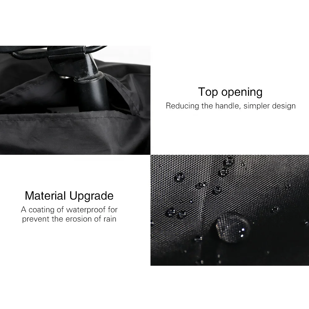 Rhinowalk 20 Inch large waterproof folding bike bag with wheels bicycle cover for travel