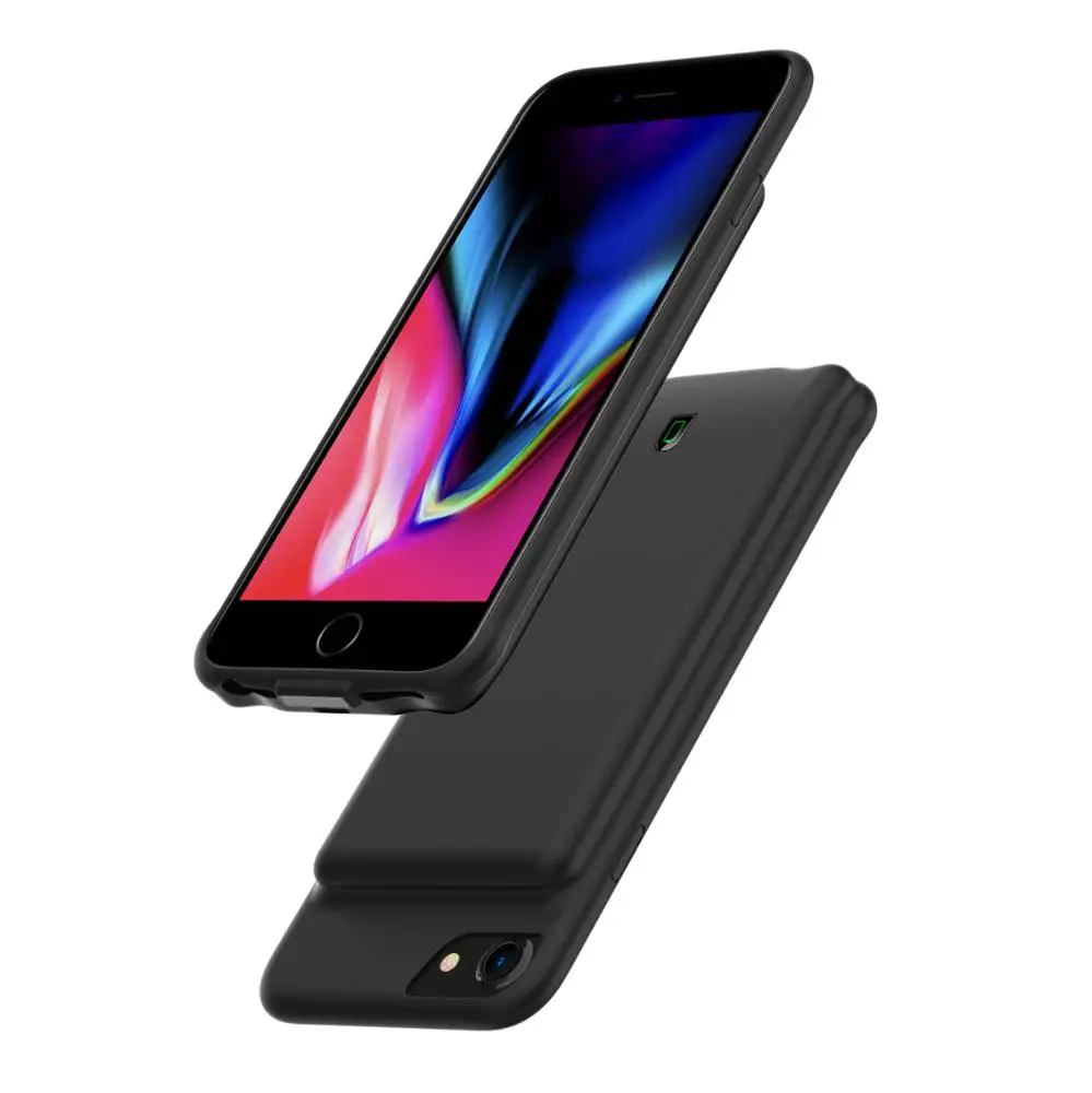 
Powerful Battery Case For Iphone 8 7 6 Rechargeable Batteries Portable Power Bank Phone Case 4500Mah Back Clip Phone Case 